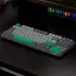 Ajazz AK873 Hot Swappable MDA Profile Green Switch Mechanical Gaming Keyboard